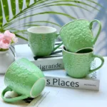 3 Leaf Ceramic Mug