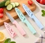 Kitchen Paring Knife with Protective Cover - Image 2