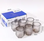 Smoky Pebble Glass Tumbler - Image 2