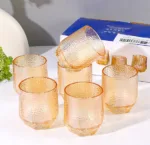 Golden Pebble Glass Tumbler - Image 2