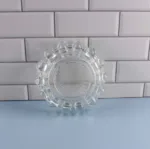 Decorative Clear Glass Ashtray - Image 3