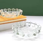 Decorative Clear Glass Ashtray