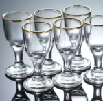 Golden Rim Mini Goblet