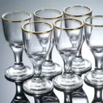 Golden Rim Mini Goblet