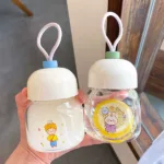 Cute Carry Glass Bottle