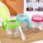 Glass Seasoning Jar with Spoon
