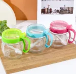 Glass Seasoning Jar with Spoon - Image 2