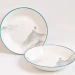 Mountain Mist 8-Inch Ceramic Plate