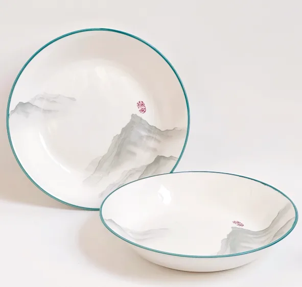 Screenshot 2026-09-29 3.12.21 AM Mountain Mist 8-Inch Ceramic Plate - Image 1
