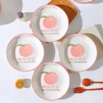Honey Peach 6.25-Inch Ceramic Plate