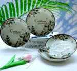 Cotton Bloom 7-Inch Ceramic Plate