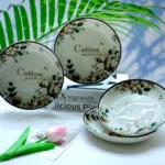 Cotton Bloom 7-Inch Ceramic Plate