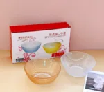 Crystal Dot Glass Serving Bowl - Image 3