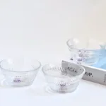 Classic Ribbed Glass Serving Bowl