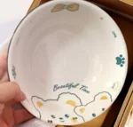 Cute Kitty Ceramic Bowl - Image 3