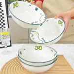 Cute Kitty Ceramic Bowl - Image 4