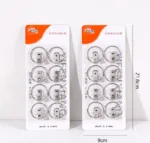 8-Piece Metal Curtain Clips with Rings - Image 3