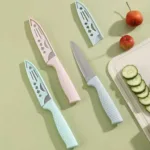 Kitchen Paring Knife with Protective Cover
