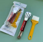 2-Piece Kitchen Tongs & Basting Brush Set - Image 2