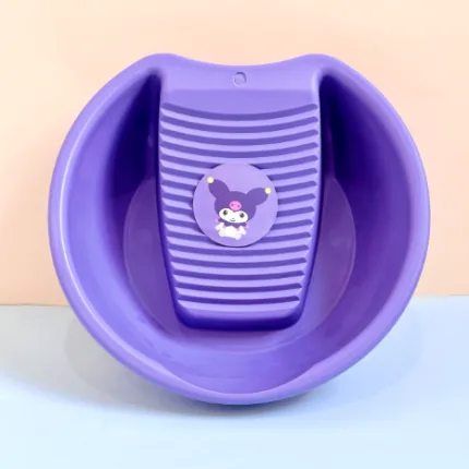 32cm Plastic Wash Basin with Washboard