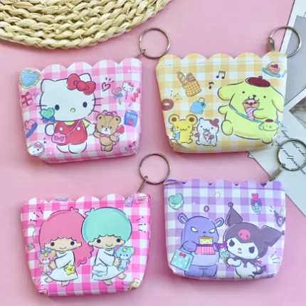 Cartoon Coin Purse with Keyring
