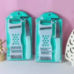 2-Piece Vegetable Grater & Kitchen Knife Set