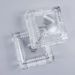 Square Glass Ashtray