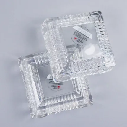 Square Glass Ashtray