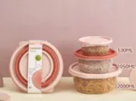 3-Piece Collapsible Food Storage Container Set - Image 2
